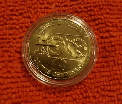 2020 UNC Qantas CENTENARY $1 One Dollar In Protective Capsule  • $5.50