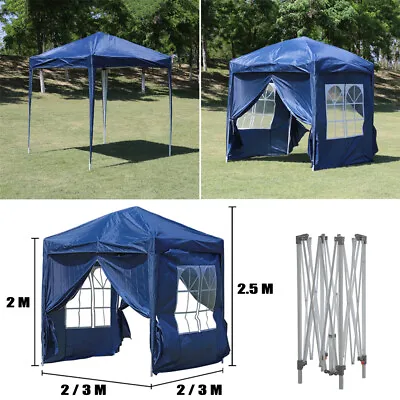 2X2m 3X3m Pop-up Gazebo Marquee Canopy Outdoor Garden Party Wedding Tent • £69.99