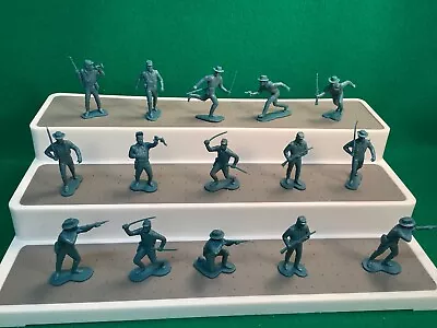 Vintage Marx Fort Apache 7th Cavalry Plastic Toy Soldiers 54mm Playset Figures • $36