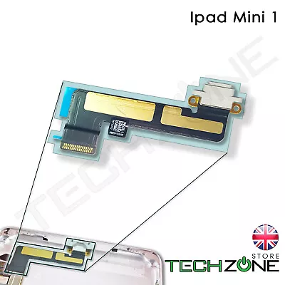 For IPad Mini 1 A1432 A1454 A1455 Charging Port Connector Dock Flex Cable White • £2.99