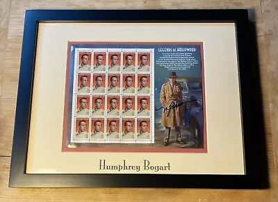 Humphrey Bogart Legends Of Hollywood Framed & Signed By Illustrator Michael Deas • $84.90