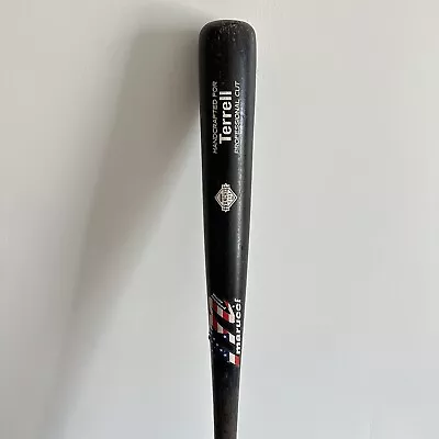 MARUCCI Professional Cut Black 33  Wood Baseball Bat Bone Rubbed 29oz Dot Test • $89.95