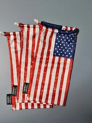 Oakley USA Flag Microfiber Cleaning Bag Pouch • $11
