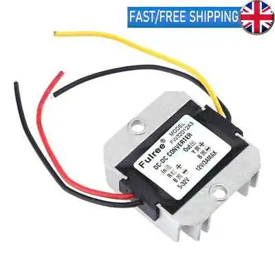 DC-DC Automatic Voltage Stabilizer 5-32V To 12V 3A 36W Power Converter Regulator • £10.49