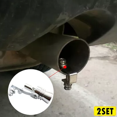 2Set Valve Noise Off Blow Whistle Simulator Turbo Muffler Sound Tip Car Accessor • $17.98