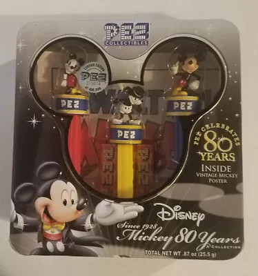 Disney - Mickey Mouse - PEZ - Celebrating 80 Years - Limited Edition - 2007 • $4.49