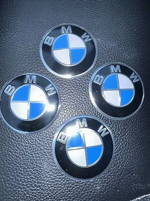 Wheel Overlay For BMW 54mm 2 1/8” Hub Cap Decal Sticker Race Free Shipping • $14.95