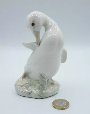 Vintage Baby Goose Or Duck Porcelain Figurine Made In Spain • £10