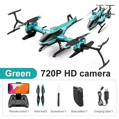 New Rc Helicopters Quad Copter Dron Toys  Wifi Drones With Professional HD... • $54.89