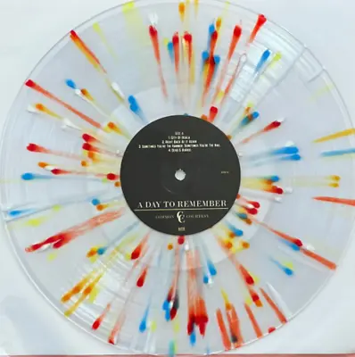 A Day To Remember Common Courtesy Vinyl Record 2LP Rainbow Splatter NEW • $69.99