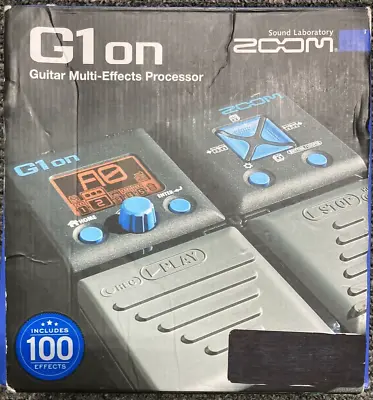 $49.99 • Buy Zoom G1on Multi-Effects Guitar Effect Pedal