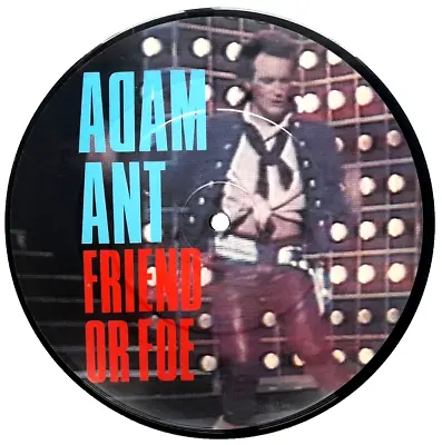 MINT! Adam Ant - Friend Or Foe 7  VINYL 45 PICTURE DISC 1982 • £7.99