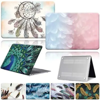 Feather Hard Cover Cases For Apple MacBook Air Pro Retina 11 13 15 16inch Laptop • £7.69