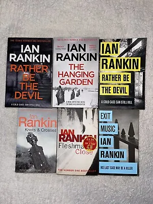 Ian Rankin Book Bundle X 6 Free Postage More Listed (SH12) • £12.99