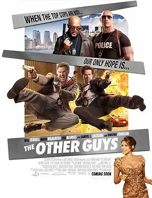 THE OTHER GUYS Movie POSTER 11x17 B Mark Wahlberg Will Ferrell Samuel L. Jackson • $9.98