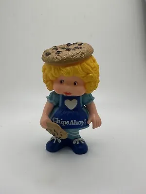 Vintage 1983 Nabisco Chips Ahoy Cookie Girl Doll Vinyl Action Figure Hong Kong • $8