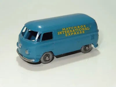 Matchbox Lesney 34 VW VOLKSWAGEN 15cwt VAN - ULTRA RARE Silver Plastic Wheels • £997