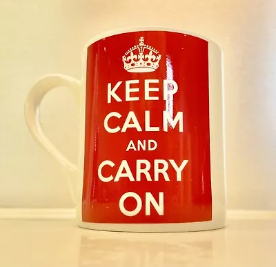 Keep Calm And Carry On Ceramic Coffee Mug • £7.49