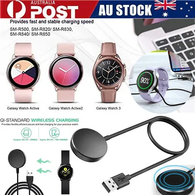 Magnetic Fast Charger USB Charging Cable Dock For Samsung Galaxy Watch 6/5/4 Pro • $9.79