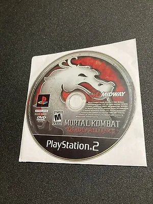 Mortal Kombat: Deadly Alliance (PlayStation 2 2002)PS2 Disc Only Ships Next Day • $12.49