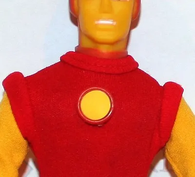 Mego Iron Man Pre-Cut Sticker For 8  Vintage WGSH Action Figure ~Repro Decal • $5.99