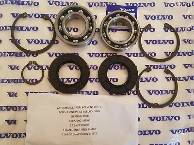  Volvo Penta V8 D30/31 D40/41 Primary Shaft Bell Housing Flywheel CVR.Repair Kit • $49.95