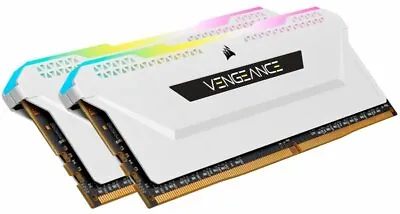 £117.48 • Buy CORSAIR VENGEANCE RGB PRO SL 32GB (2x16GB) DDR4 3600 (PC4-28800) C18 1.35V De...
