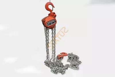 William Hackett 5T 6m Chain Block Hoist WH-C4 5000kg SWL Inc LOLER WH-C4 • £299.99