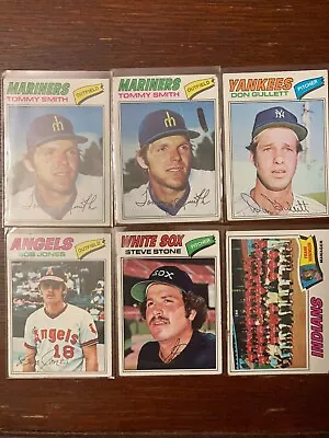 1977 Topps Vintage Basball Cards You Pick In Handled Condition 1-250 • $1.75