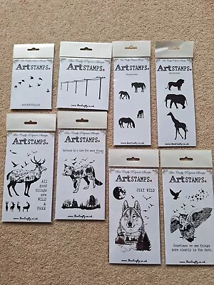 Bee Crafty Art Stamps - 8 Set Bundle - NEW • £25