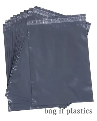 Mailing Bags Different Sizes Grey Postal Sacks Plastic Envelopes Pack Postage  • £1.25