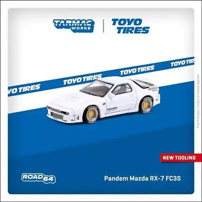 Tarmac Works Pandem Mazda RX-7 FC3S Toyo Tyres 1:64 Scale • $44.95