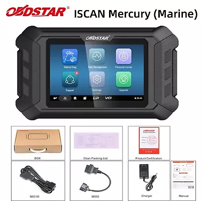 OBDSTAR IScan For Mercury Marine Diagnostic Code Scanner With Special Functions • $389