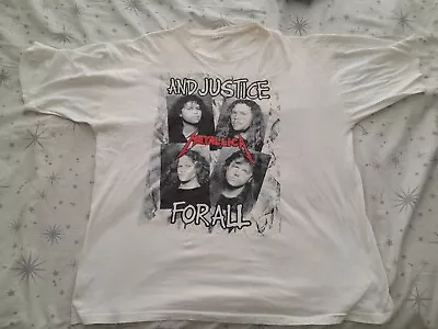 Metallica Vintage Rock Tour T Shirt • £10