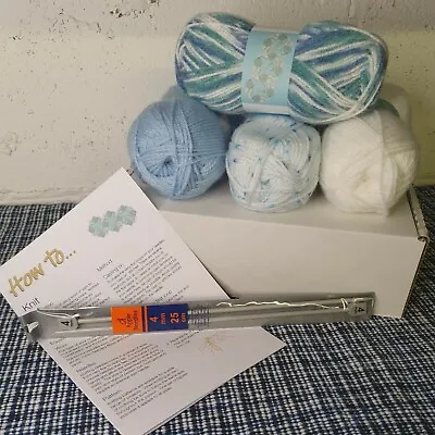 £11.20 • Buy Knitting STARTER Kit Ideal For A Beginner Adults Child Wool Knitting Needles