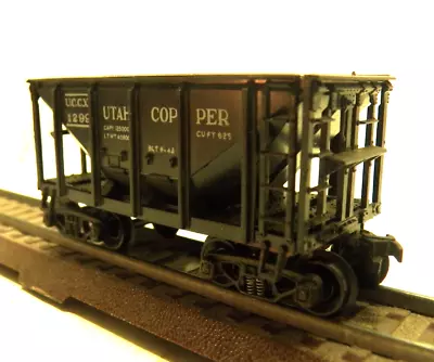 Varney Ho Scale Utah Copper Ore Car Uccx 1299 Black Model Railroad • $7