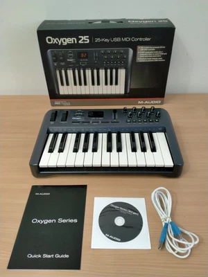 £24 • Buy M-Audio 25-Key USB MIDI Keyboard Controller Mac/Windows Untested