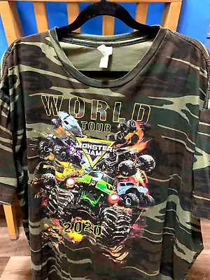 Men's Monster Jam 2020 T-Shirt 3XL • $16.99