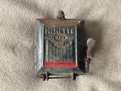 Old Vintage Rare Cast Iron Memette 250v. 15amp Uk.patent Fuse Switch Box England • £30