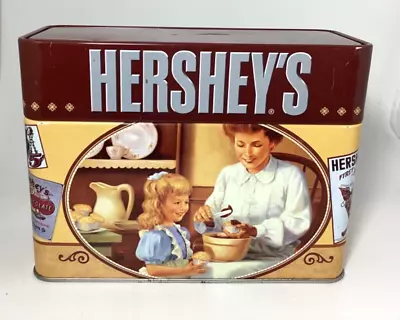 Hershey's Keepsake Recipe Tin With Recipe Cards 2012 With Vintage Pictures 100 • $8.75