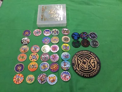 29 X 1994 Authentic POG Federation Micro Tournament Game Pack POGS SLAMMERS • $19.88