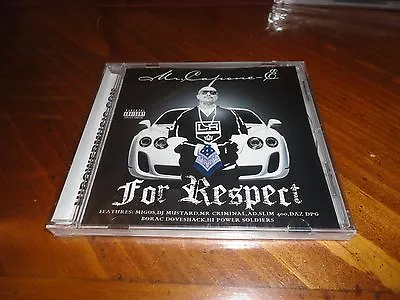 Chicano Rap CD Mr. Capone-E - For Respect - SLIM 400 Mr. Criminal DAZ Migos Rare • $10.99