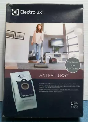 Electrolux Anti-Allergy Vacuum Bags 4 Pk.  (EL202G) FS • $15