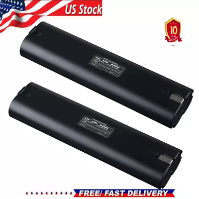 2PACK 9.6 VOLT 4800mAh Battery ReplacementFor MAKITA 9000 9001 632007-4 191681-2 • $36.89