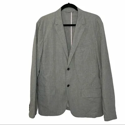 Michael Bastian Mens Deconstructed Grey Casual Blazer Size Medium • $59
