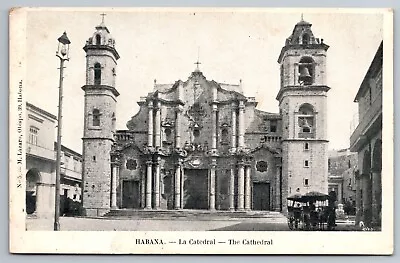 Cathedral Havana Cuba Habana La Catedral UND UNP Postcard N447 • $6.80