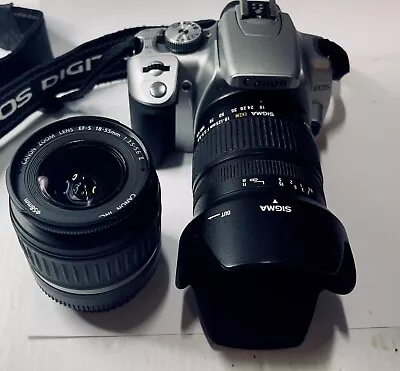 Canon EOS 400D W/ EFS 18-55mm And Sigma DC 18-125 Plus Some Filters. • $350