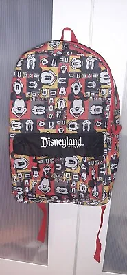 Walt Disney Disneyland Resort World Theme Parks Backpack Mickey Mouse • £25