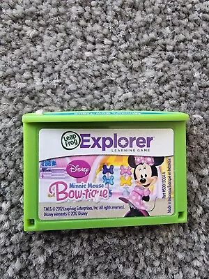 Leap Frog Explorer Disney Mini Mouse Bowtique Game • $30