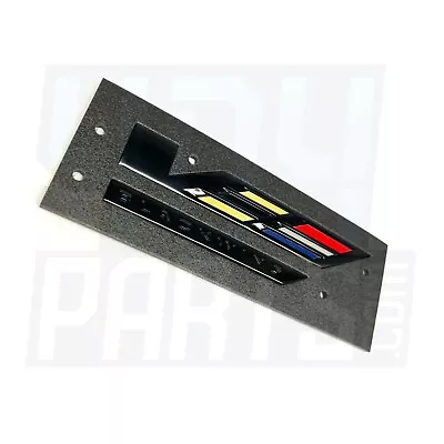 2020-2024 Cadillac CT4 CT5 V-Series Black Blackwing Rear Emblem Chicklet OEM GM • $149.99